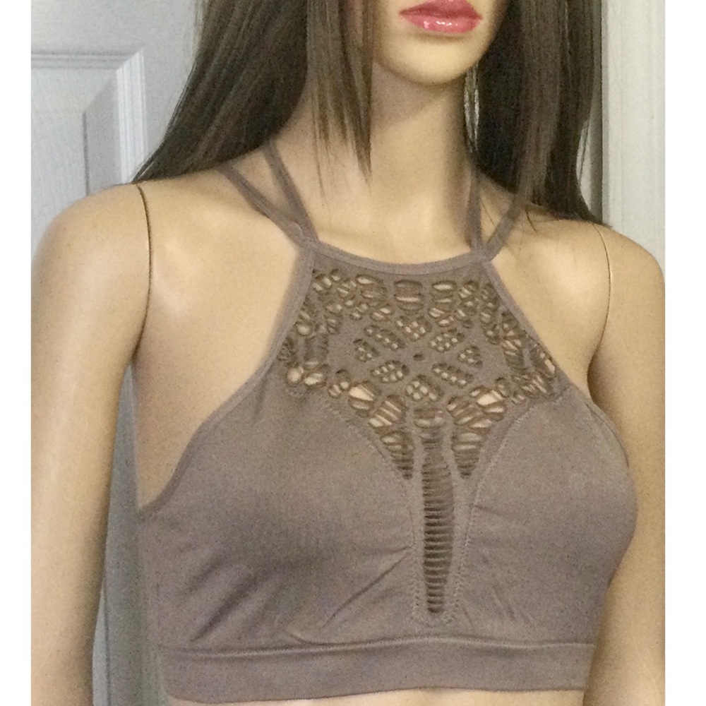 CAPPUCCINO CUT OUT BRALETTE